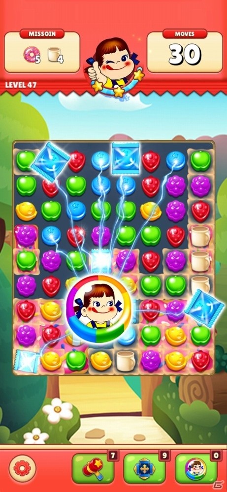 iOS/Android「ミルキーマッチ：ペコちゃんパズルゲーム」事前登録が開始！の画像5