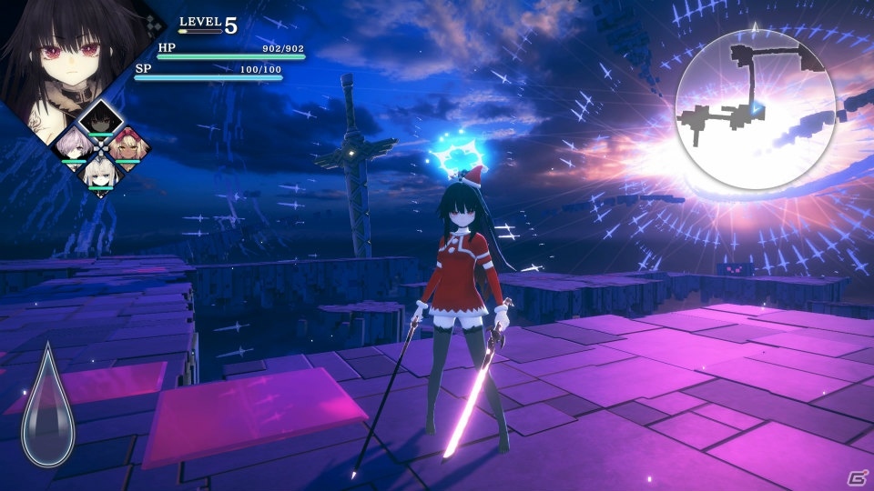 「CRYSTAR -クライスタ-」可愛いサンタ衣装や顔まで変わる4コマ風衣装が登場！DLC第3弾が配信開始の画像2