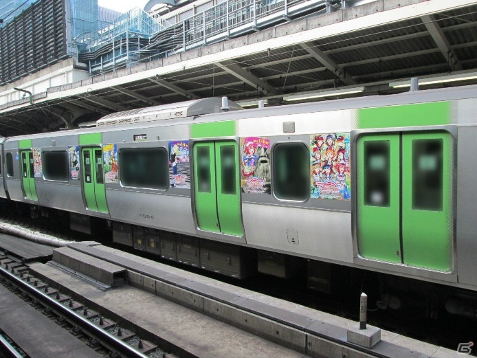 劇場版「ラブライブ！サンシャイン!!」と「スクフェス」のJR山手線ラッピングトレインが登場！の画像2