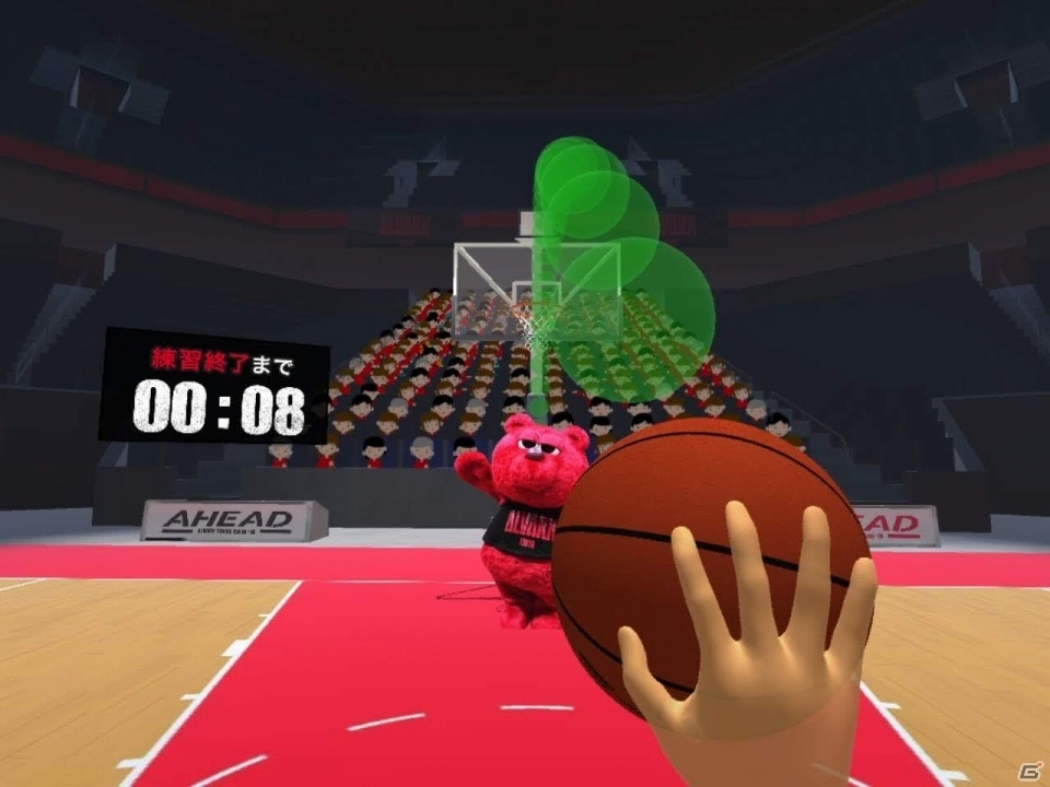 アルバルク東京オリジナル「バスケットボールVRゲーム」が登場！1月26日より体験会の実施もの画像2