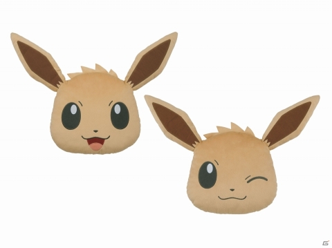 枕やクッションなどイーブイグッズ「Pokémonlife with EIEVUI」が2019年1月上旬より順次登場の画像3