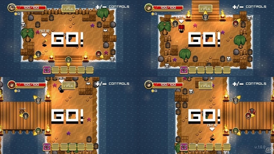 剣や魔法を駆使してコインを集める対戦アクション「Super Treasure Arena」がSwitchでリリース！の画像5