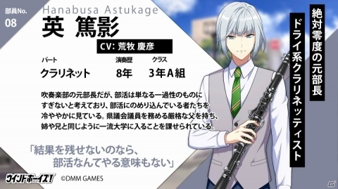 「ウインドボーイズ！」新キャラクター7名のプロフィール＆キャストが公開！Twitterアイコンのプレゼントもの画像4