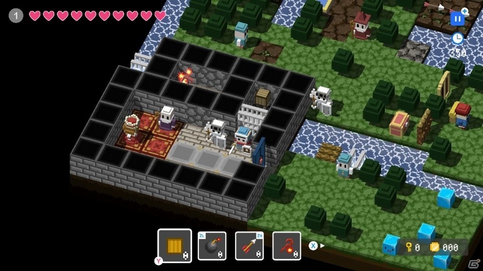 作って遊べるダンジョンRPG「BQM ブロッククエスト・メーカー」がSwitch向けに配信開始！の画像2