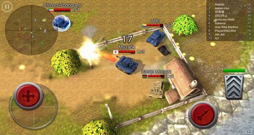 戦略戦闘ゲーム「バトルタンク」Android版が配信開始！今始めると5000ゴールドがもらえるの画像2