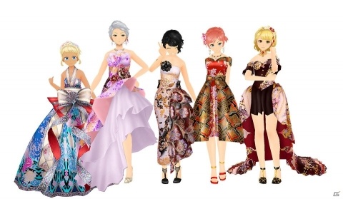 「スクールガールストライカーズ2」女の子36人分の新春コスチューム「振袖柄ドレス」が登場！の画像7