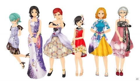 「スクールガールストライカーズ2」女の子36人分の新春コスチューム「振袖柄ドレス」が登場！の画像8