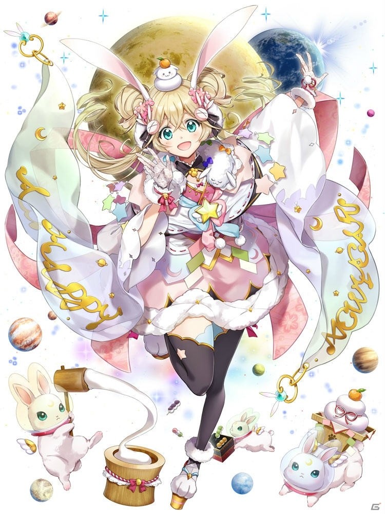 「白猫プロジェクト」エマ（CV：加隈亜衣）やキアラ（CV：阿澄佳奈）が華やかな服装で登場！「銀河新年2019」開催の画像5