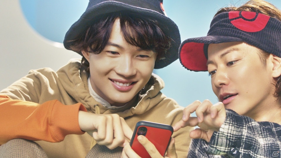 佐藤健さんと神木隆之介さんが仲良く「Pokémon GO」を遊ぶCMが放映開始！の画像3