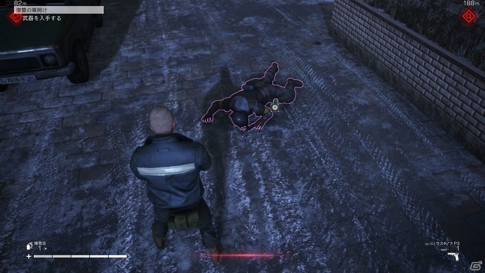 「LEFT ALIVE」ノヴォスラヴァ市警察の警察官、オリガのストーリーを紹介！取り残された人々を救出する流れもの画像39
