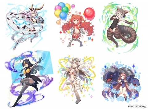 「ゴシックは魔法乙女」にてアニメ「怪獣娘（黒）」とのコラボが1月21日より開催！の画像3