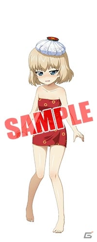 「ガールズ＆パンツァー 戦車道大作戦！」温泉衣装に身を包んだ生徒が登場するガチャが開催！の画像3