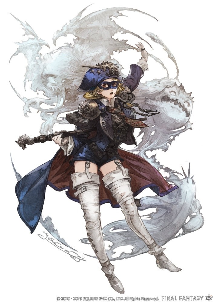 「ファイナルファンタジーXIV」初のリミテッドジョブ「青魔道士」が公開！ラーニングで最強の青魔道士を目指そうの画像1
