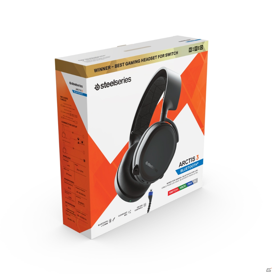 Bluetoothとアナログ有線接続の同時再生が可能なゲーミングヘッドセットが1月31日に発売！の画像2