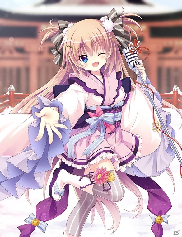 「アンジュ・ヴィエルジュ」和服姿のURプログレスが5体登場するイベント「ハッピーニューライブ！」が開催中の画像1