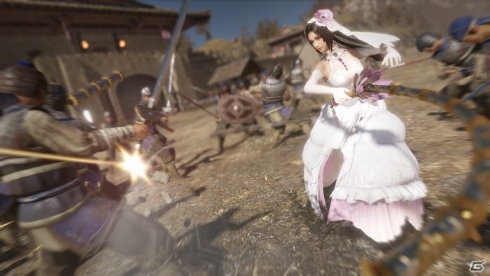 ☆三國無双 董白 コスプレ衣装 ウィッグ : 真・三國無双8