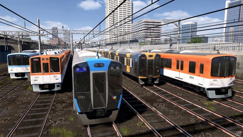 AC「電車でGO！！」に初の私鉄沿線「阪神電車」が運行決定！2月下旬に新規路線を追加するアップデートが実施の画像1