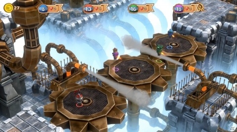 4人で遊べるマルチプレイバトル！「ビッグクラウン：ショーダウン」がSwitchにて配信中の画像2