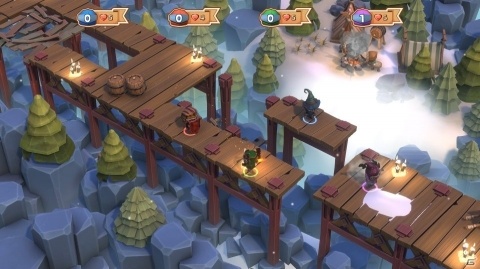 4人で遊べるマルチプレイバトル！「ビッグクラウン：ショーダウン」がSwitchにて配信中の画像5
