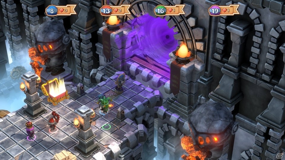 4人で遊べるマルチプレイバトル！「ビッグクラウン：ショーダウン」がSwitchにて配信中の画像3