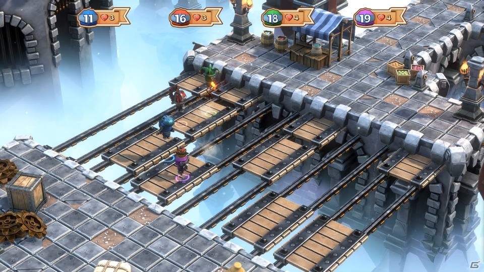 4人で遊べるマルチプレイバトル！「ビッグクラウン：ショーダウン」がSwitchにて配信中の画像4