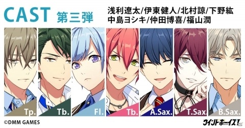 「ウインドボーイズ！」下野紘さん、福山潤さんら7名の追加キャストが発表！の画像1