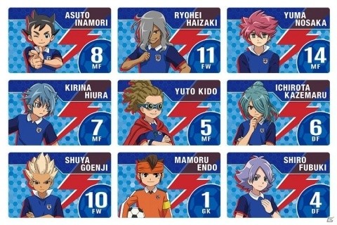 「イナズマイレブン オールスター選抜ファン投票フェア」がアニメイトにて開催！選ばれた選手が描き下ろしグッズ化の画像1
