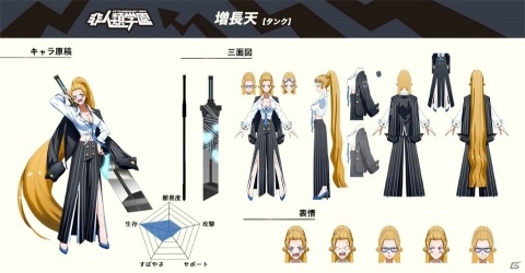 「非人類学園 Extraordinary Ones」韓国配信記念ヒーロー「九尾」の情報が公開！四天王・増長天の参戦もの画像4