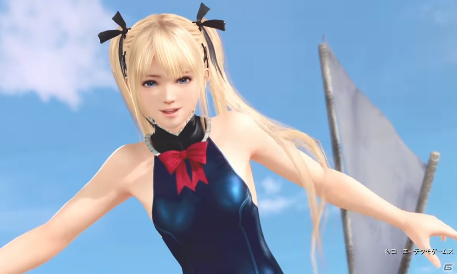 DEAD OR ALIVE Xtreme 3 Scarlet」無邪気にバカンスを楽しむマリーと