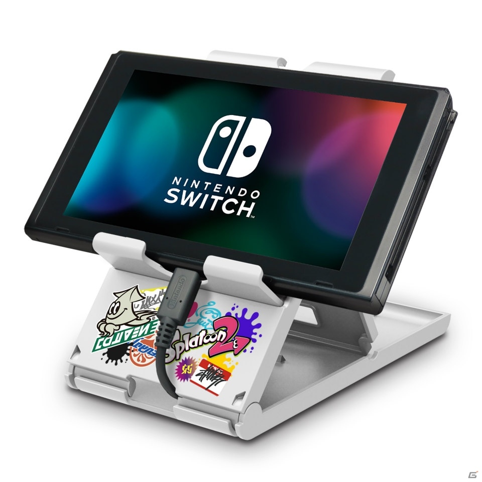 マリオとスプラトゥーン2がデザインされた2種類の「プレイスタンド for Nintendo Switch」が3月に発売！の画像10