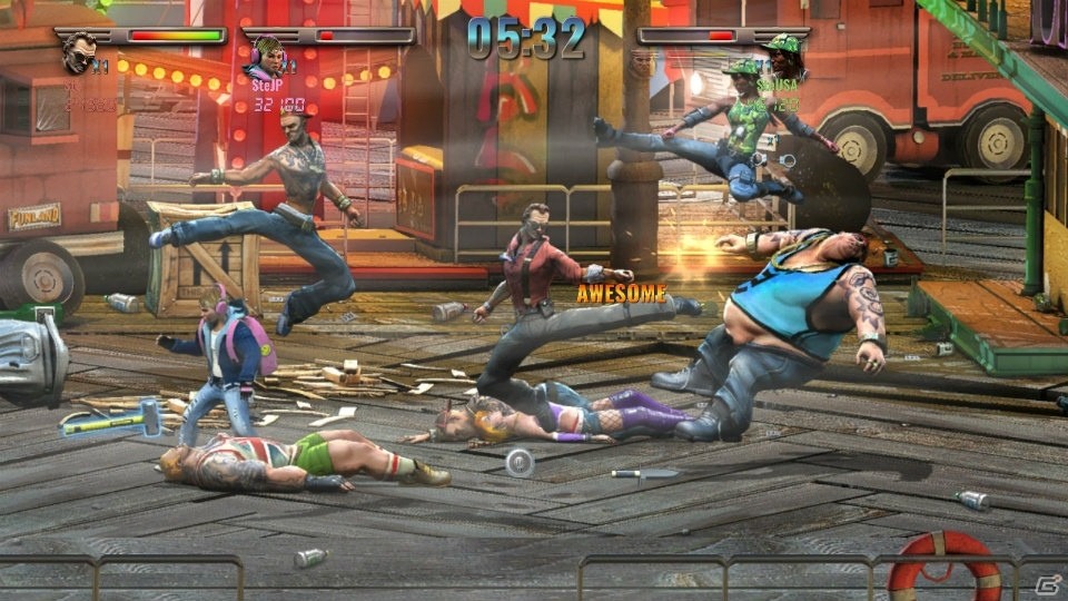 暴力に支配された街を救え！アーケードアクション「Raging Justice」がSwitchにて配信スタートの画像2