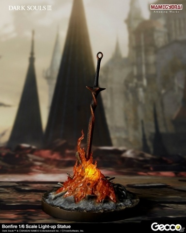 DARK SOULS III ダークソウル3/ 篝火 1/6スケールライトアップ