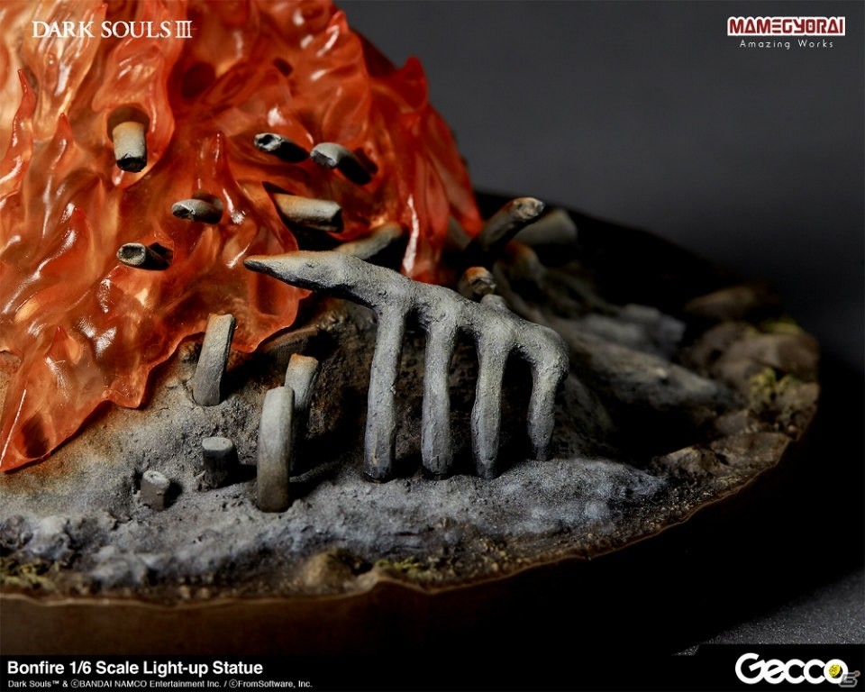 「ダークソウル」プレイヤーに束の間の安息を与える「篝火」が1/6スケールでスタチュー化！の画像5