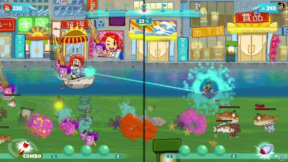 「ダイナマイトフィッシング：ワールドゲームズ」ニンテンドーeショップにて情報が公開！の画像3