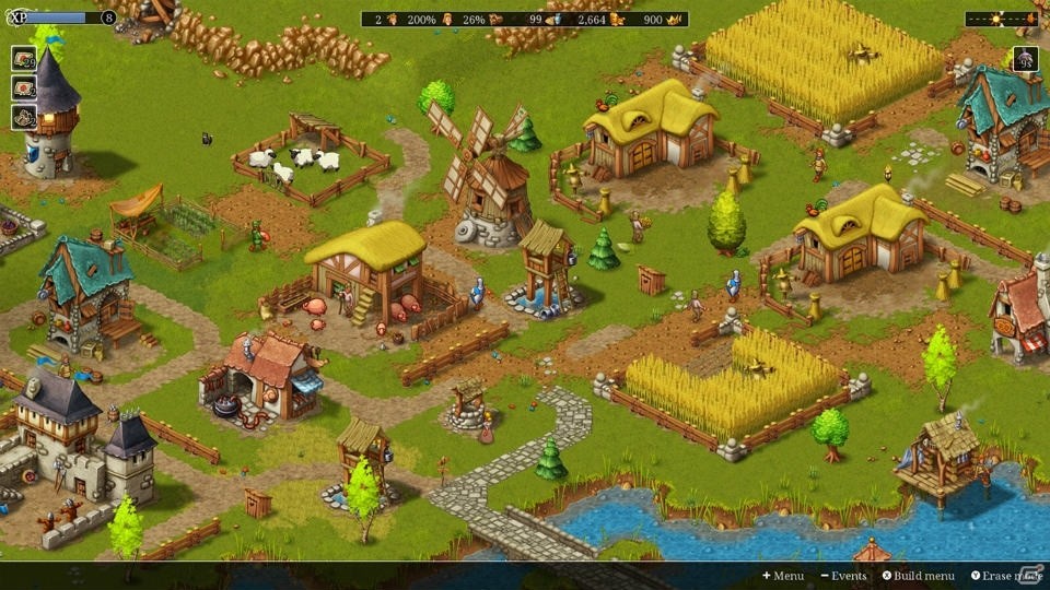 中世を舞台にした町づくりシミュレーションゲーム「タウンズメン」がSwitchにて配信スタート！の画像3