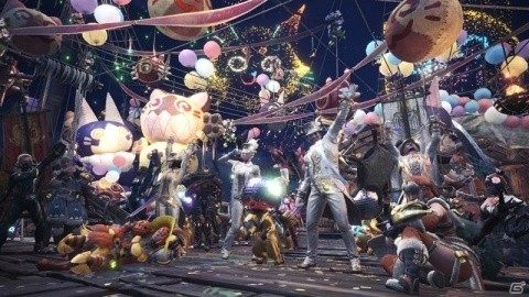「MHW」アステラ祭「感謝の宴」が開催！受付嬢の着せ替え衣装の追加や巨大なドスジャグラスが登場の画像1