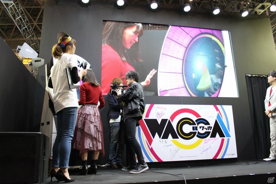 【JAEPO2019】マーベラスの新作リズムゲーム「WACCA」スペシャルステージに大西沙織さんが登場！自身が歌唱する楽曲で先行プレイの画像10
