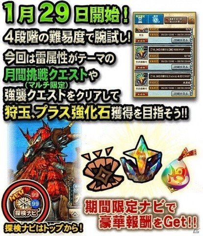 「モンスターハンター エクスプロア」新強襲モンスター「激昂したラージャン」が1月29日に登場！の画像10