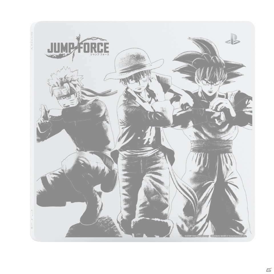 「JUMP FORCE」オリジナルデザインが刻印されたPS4用トップカバーがソフトと同日の2月14日に発売！の画像3