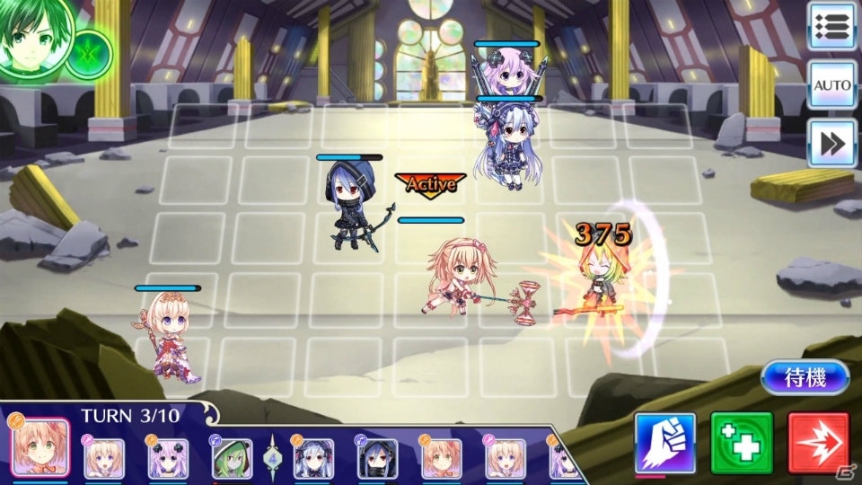 コンパイルハートの人気キャラが集結したシミュレーションRPG「メガミラクルフォース」が配信開始！の画像3