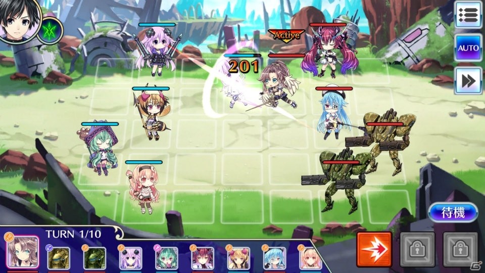 コンパイルハートの人気キャラが集結したシミュレーションRPG「メガミラクルフォース」が配信開始！の画像5