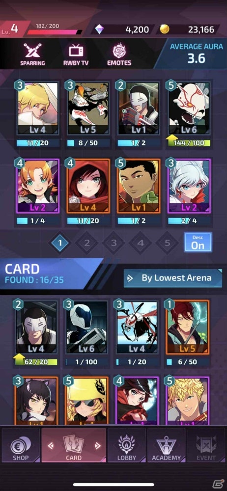 USA発の人気アニメを題材としたリアルタイム対戦PVPゲーム「RWBY : Amity Arena」の日本配信がスタート！の画像3