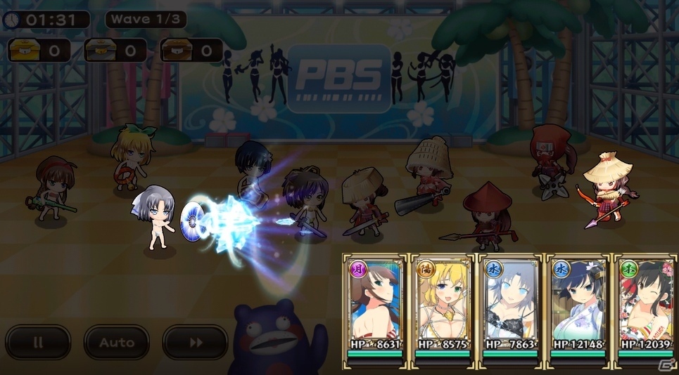 「戦国アスカZERO」にて「閃乱カグラ PEACH BEACH SPLASH」とのコラボ第2弾スタート！の画像4