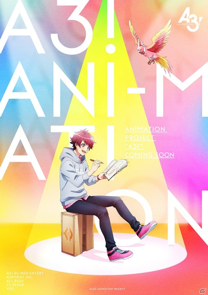 イケメン役者育成ゲーム「A3!」のアニメ化が決定！ティザーPVが公開にの画像1