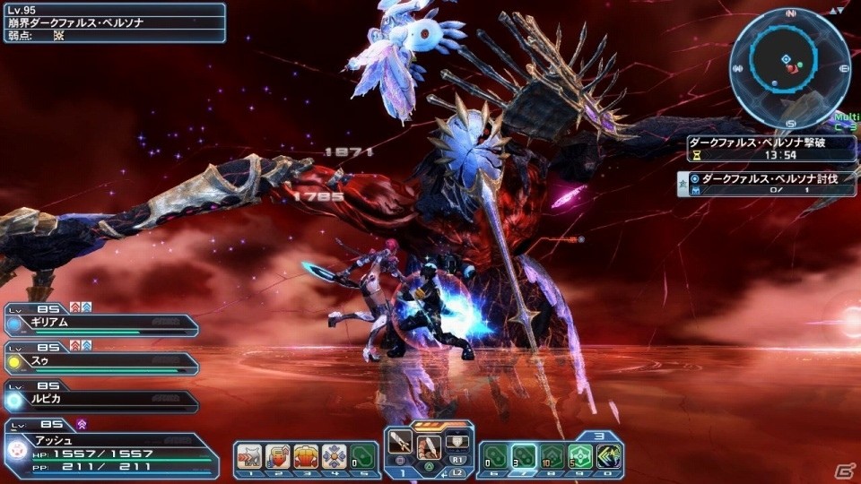 「ファンタシースターオンライン2」にて「魔法少女リリカルなのはDetonation」コラボスクラッチが配信開始！の画像10