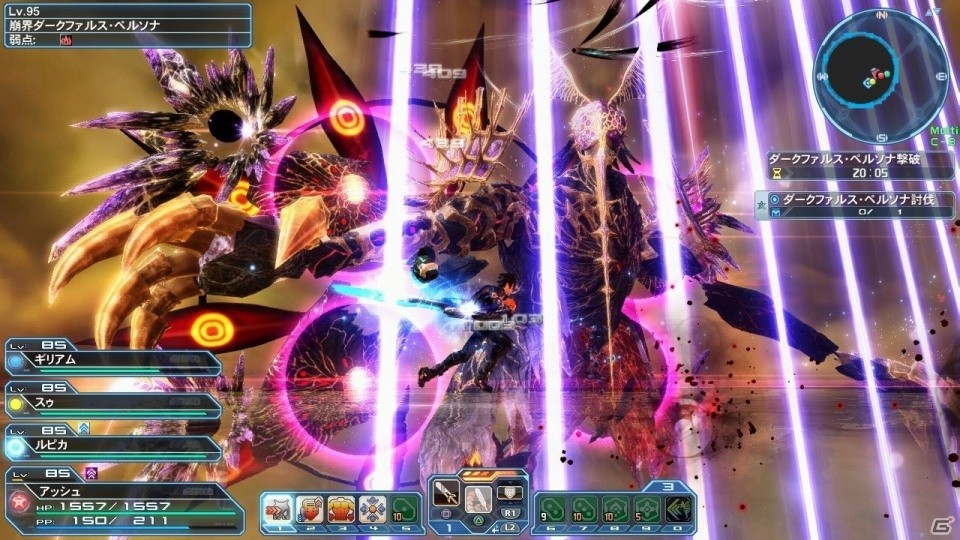 「ファンタシースターオンライン2」にて「魔法少女リリカルなのはDetonation」コラボスクラッチが配信開始！の画像6