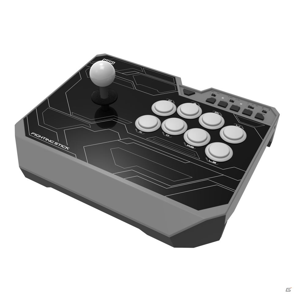 AC筐体と同じサイズのレバーとボタンが搭載されたPS4/PS3/PC対応の「ファイティングスティック」が6月に発売！の画像1