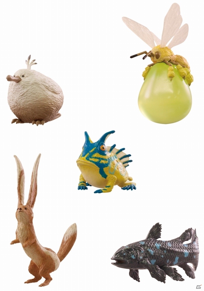 「モンスターハンター：ワールド」回復ミツムシなどの環境生物が2019年5月にカプセルフィギュアで登場！の画像1