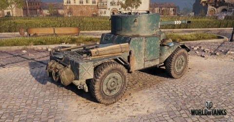 PC版「World of Tanks」新タイプの車両「装輪車輌」がフランスツリーに登場！の画像13