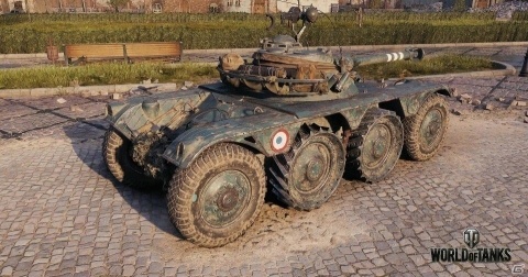 PC版「World of Tanks」新タイプの車両「装輪車輌」がフランスツリーに登場！の画像15